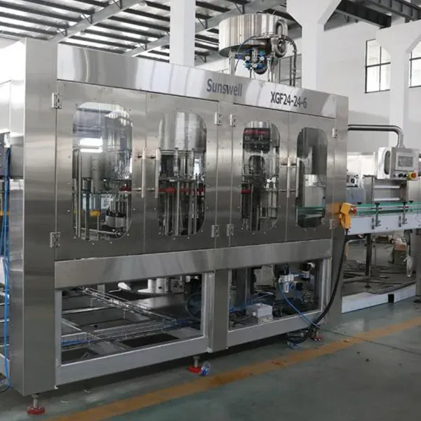 How to install and debug the filling machine