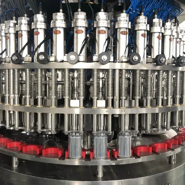 Volumetric Filler/Seamer with Electronic Float Valve For Aluminum Cans