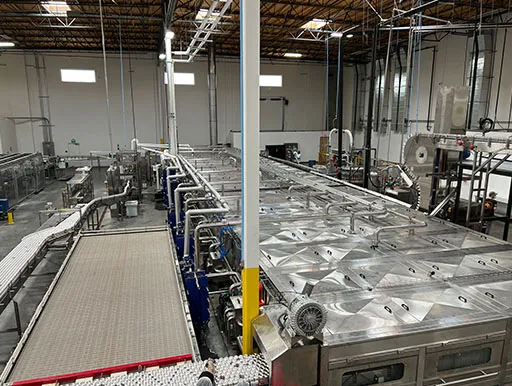 Pasteurizing Tunnel