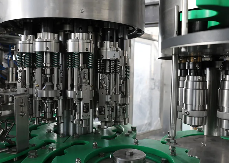 Mechanical Hotfill Filling Machine for Glass Bottle Juice & Tea Drinks