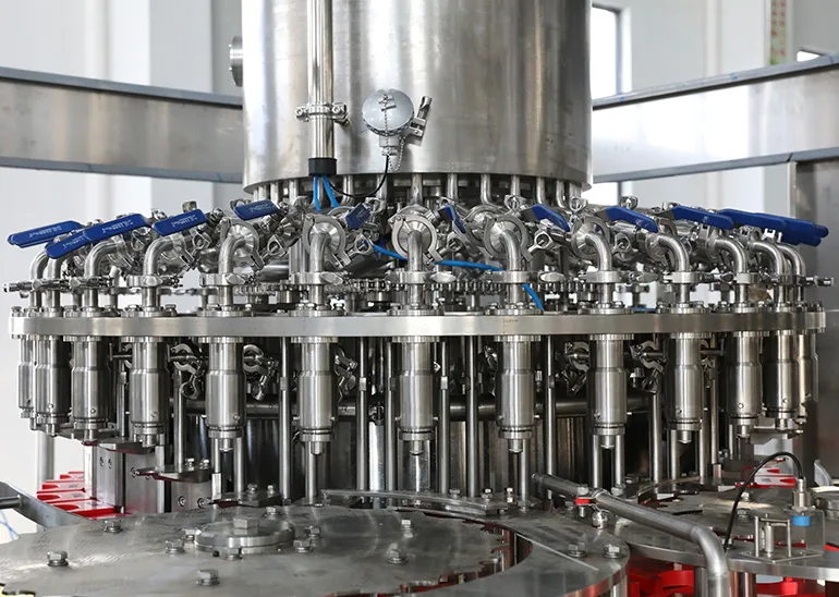 Mechanical Hotfill Filling Machine for Glass Bottle Juice & Tea Drinks