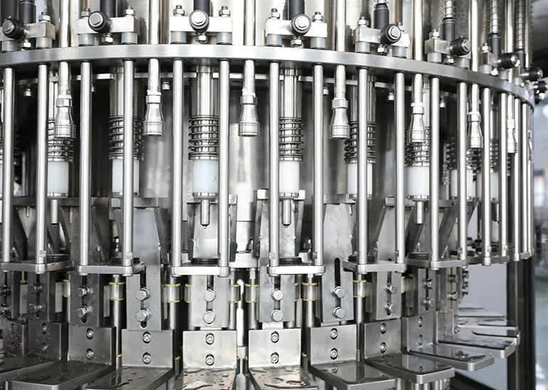 Mechanical Hotfill Filling Machine for Glass Bottle Juice & Tea Drinks