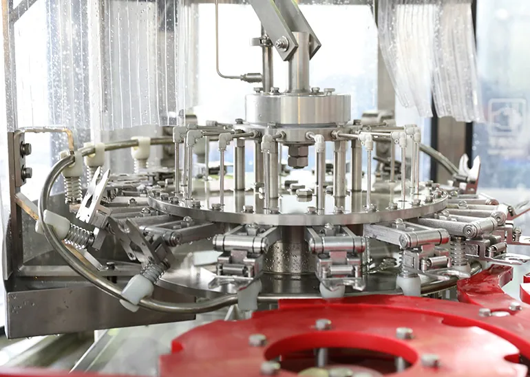 Filling Machine for Bottle With Aluminum Foil