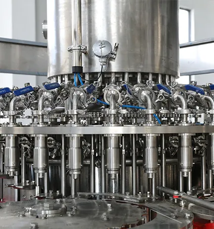 Mechanical Hotfill Filling Machine for Glass Bottle Juice & Tea Drinks