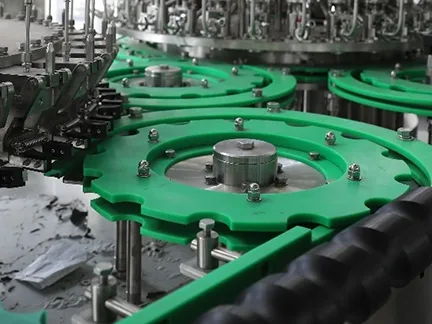 Bottle block cylinder & Infeed Screw