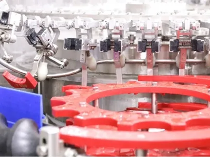 Bottle block cylinder & Infeed Screw