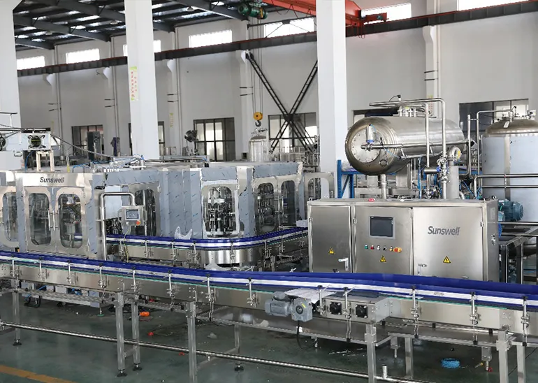 Isobaric Filling Machine for CSD and Sparlking Water