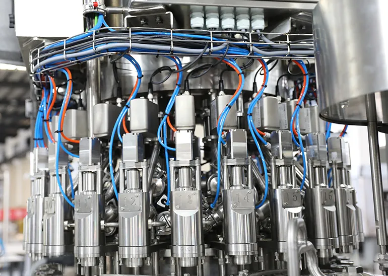 Piston Filling Machine for Viscous Product And Juice With Pulp