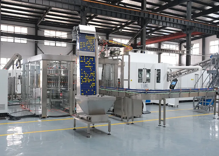 Combibloc for CSD & Sparkling Water by Semi-electric Valve