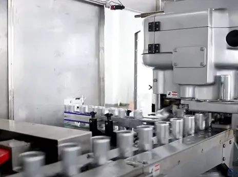 Syria,24000 Cans Per Hour Carbonated Drink Filling Line 40-6 Filler Seamer