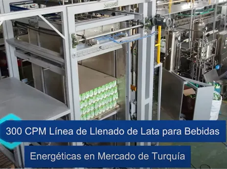 Türkiye,300 CPM energy drink canning filling line