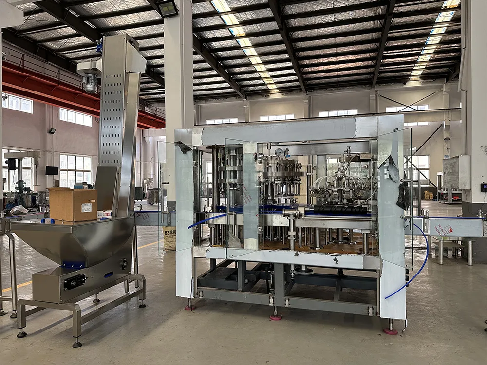 Order for sparkling water bottling line from Turks and Caicos