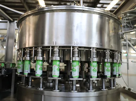 15000CPH 250ml Apple Vinegar Aluminum Can Filler Seamer