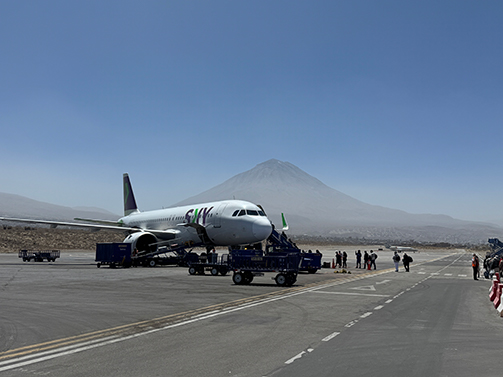 Customer visits in Peru and Colombia Plast