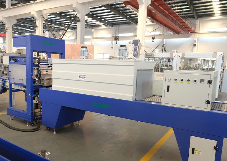 Wrap-round Film Shrink Wrapping Machine