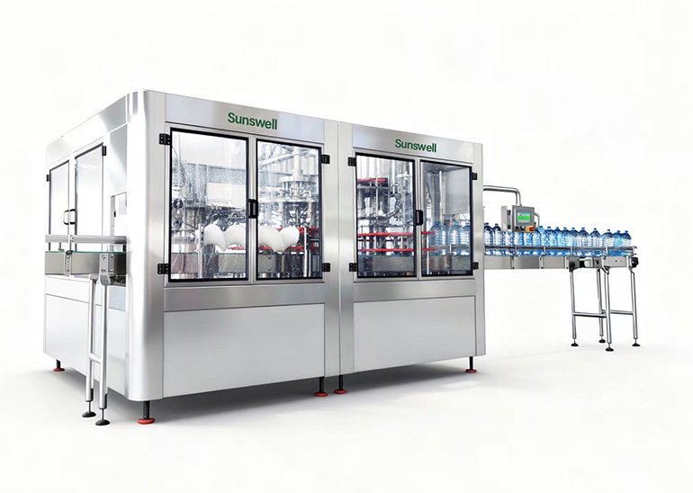 Mechanical Valve Water Filling Machine For 3-15L Bottle