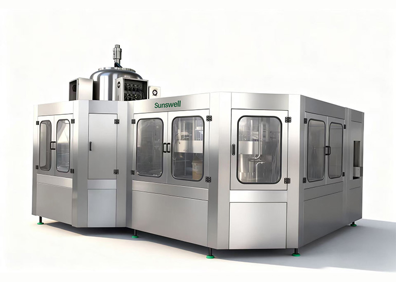  Volumetric Valve Water Filling Machine for 3-15L Bottle