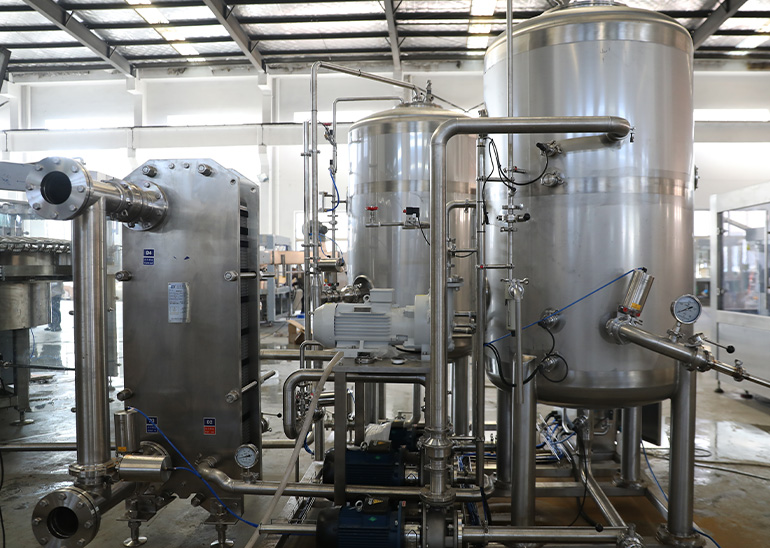 24000BPH PET Bottle Carbonated Cola Drink Rinser Filler Capper Machine