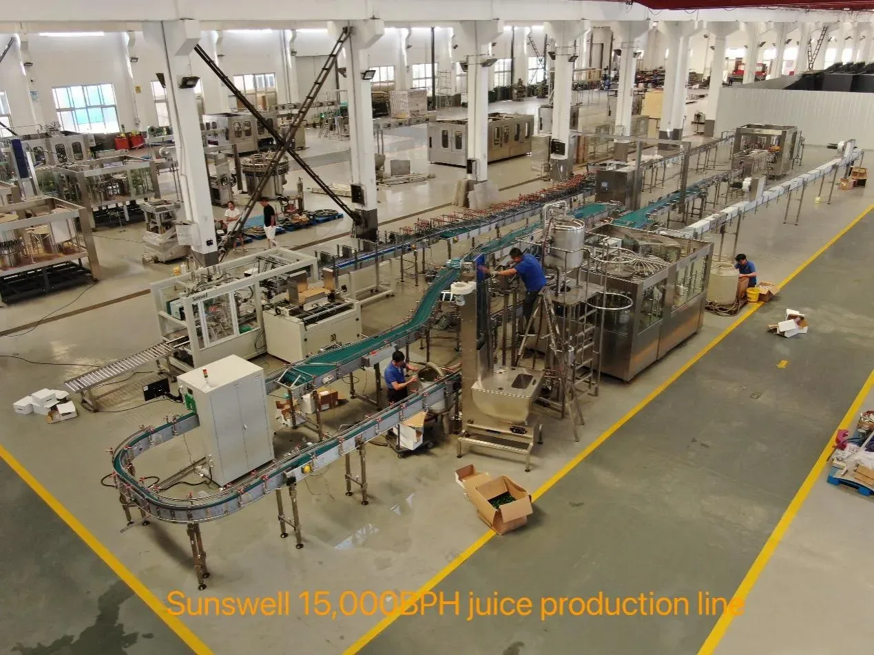 15,000BPH juice production line